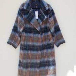 ISO Urban Outfitters Plaid Mohair Coat